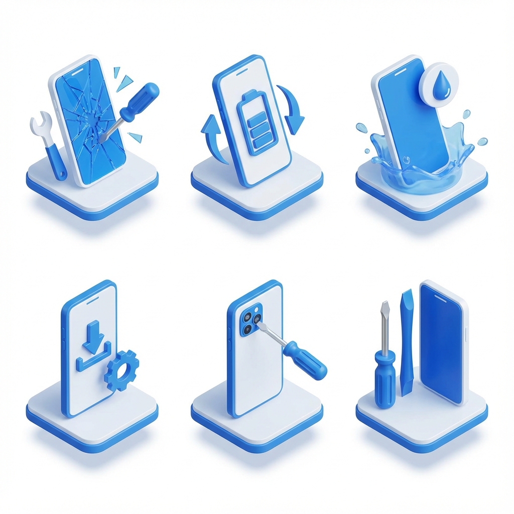 บริการซ่อมมือถือหลากหลายประเภท