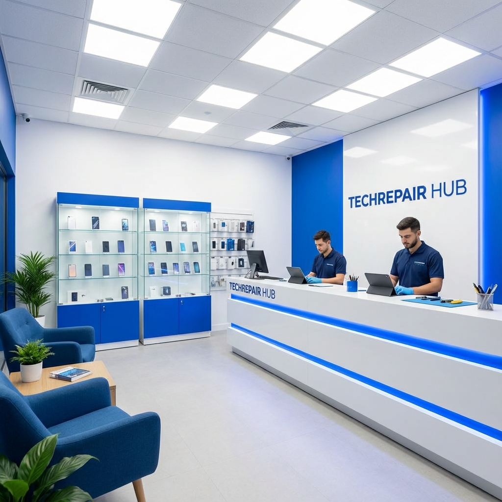 บรรยากาศภายในร้าน PhoneFix Pro